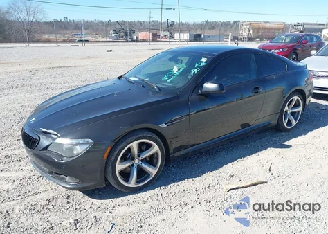 2010 BMW 650I z USA, uszkodzony, nr VIN WBAEA5C59ACV93524